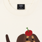 Áo Thun Relaxed Fit Animal Cute Puppy With Cherry