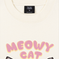 Áo Thun Relaxed Fit Meowy Cat Yellow Plaid
