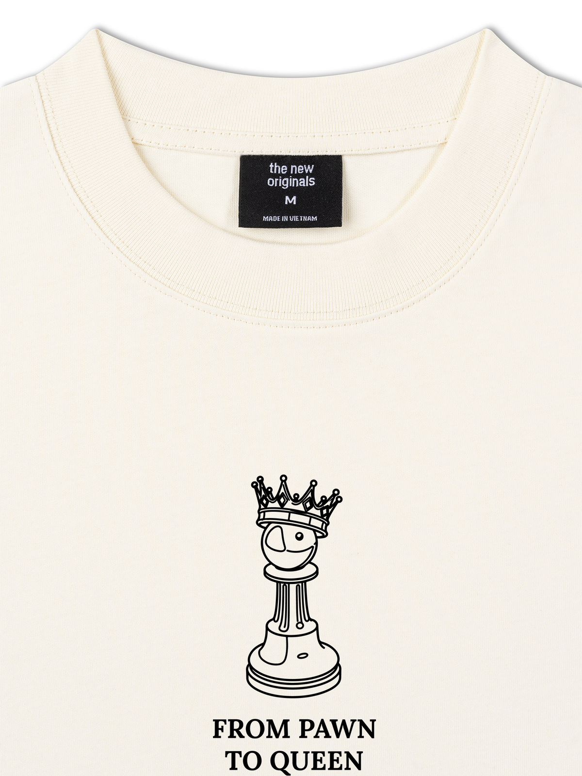 Áo Thun Relaxed Fit From Pawn To Queen