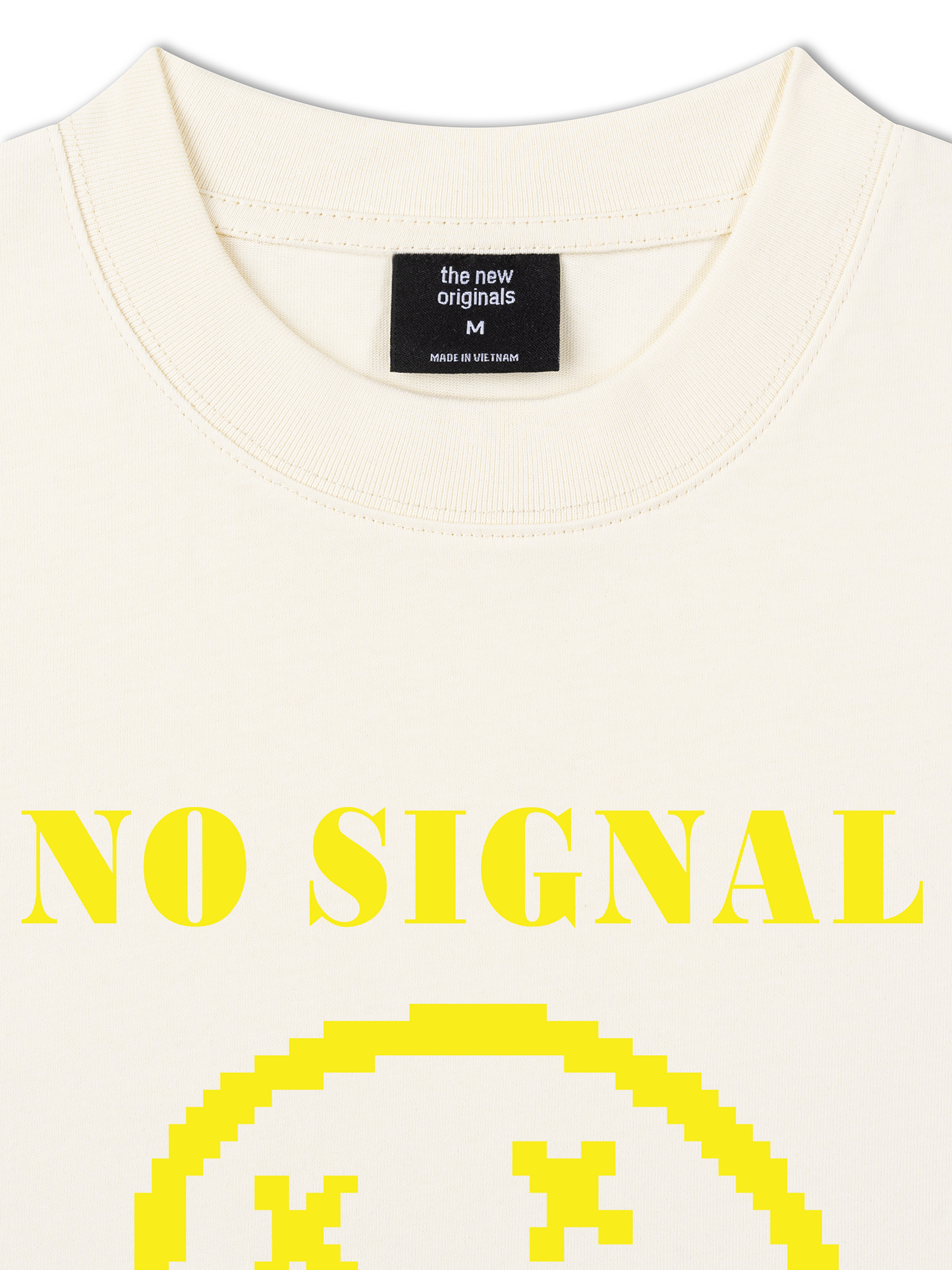 Áo Thun Relaxed Fit Pixel Universe No Signal