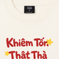 Áo Thun Relaxed Fit Khiêm Tốn, Thật Thà, Dũng Cảm