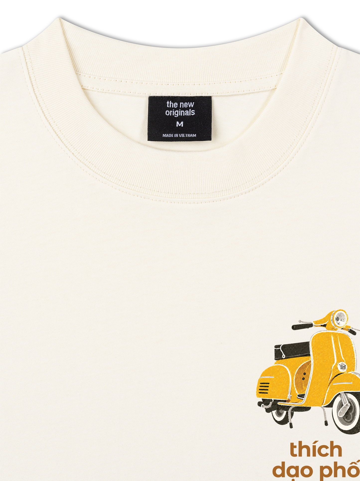 Áo Thun Relaxed Fit Thích Dạo Phố Yellow