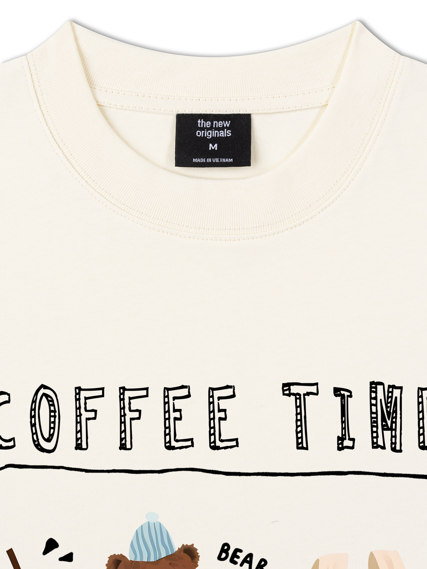 Áo Thun Relaxed Fit Sweet Pastry Coffee Time