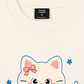 Áo Thun Relaxed Fit Blue Kitty