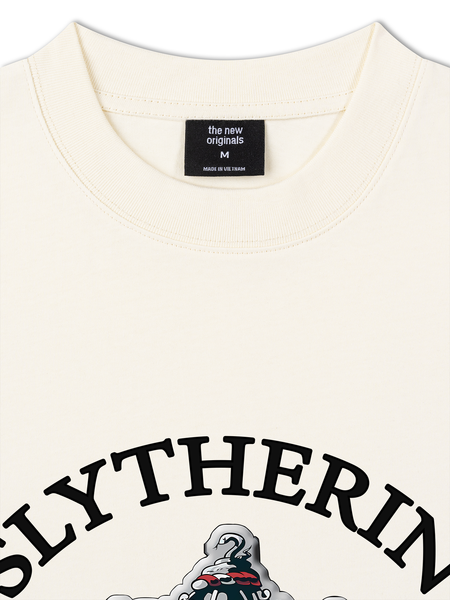 Áo Thun Relaxed Fit Harry Potter Slytherin Vintage