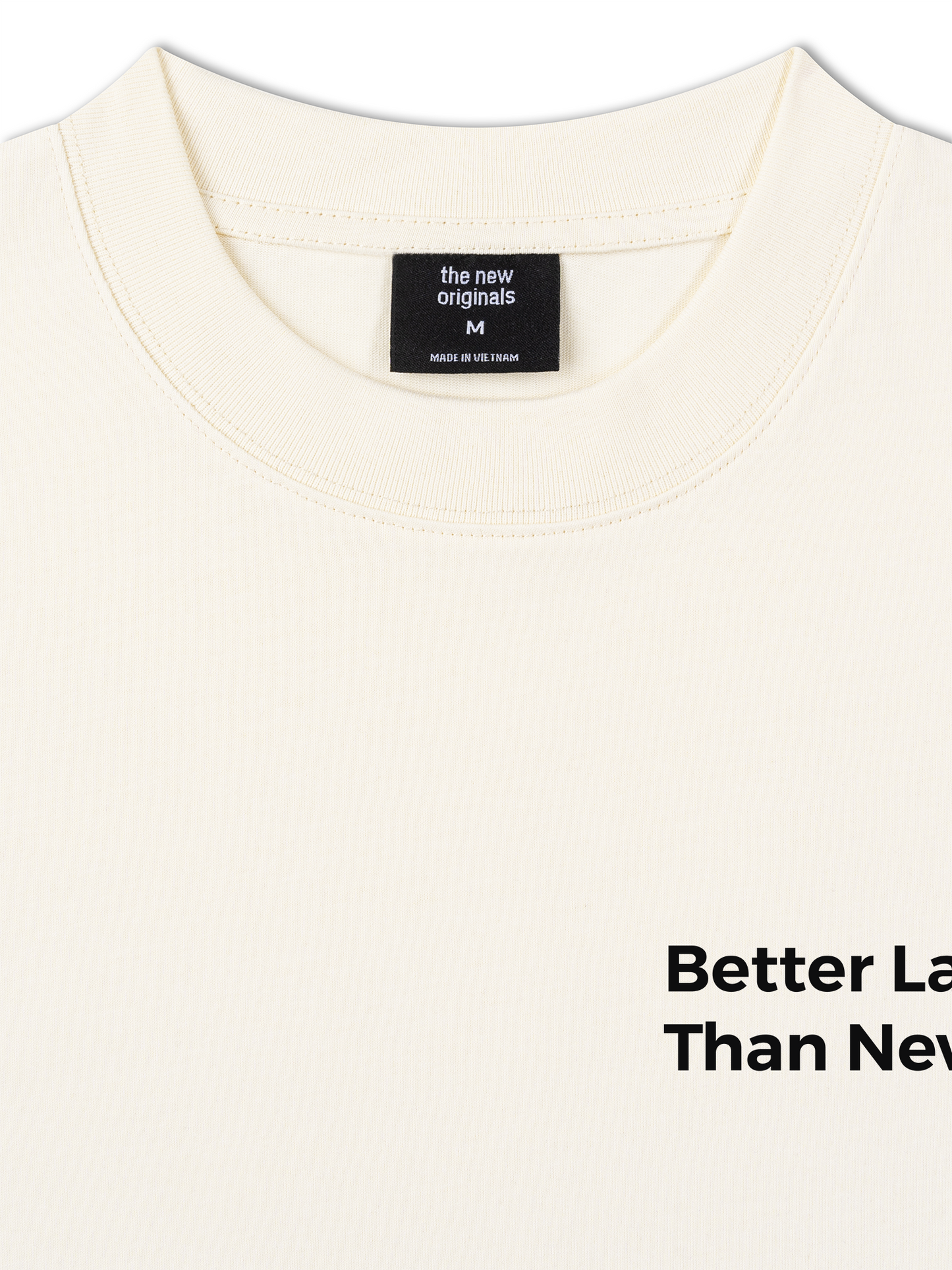 Áo Thun Relaxed Fit Better Late Than Never
