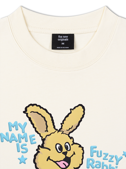Áo Thun Relaxed Fit My Name Is Fuzzy Rabbit