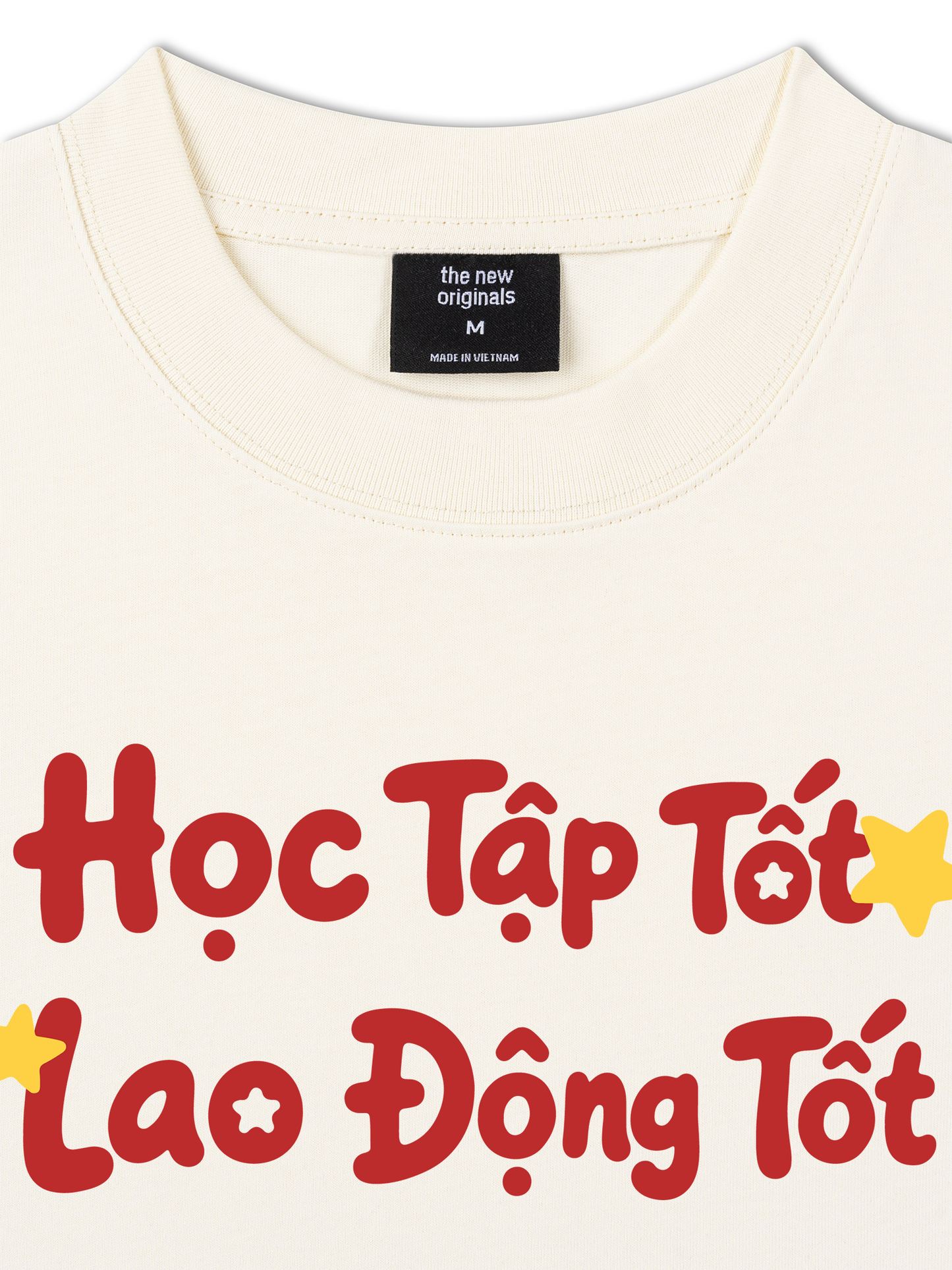 Áo Thun Relaxed Fit Học Tập Tốt, Lao Động Tốt