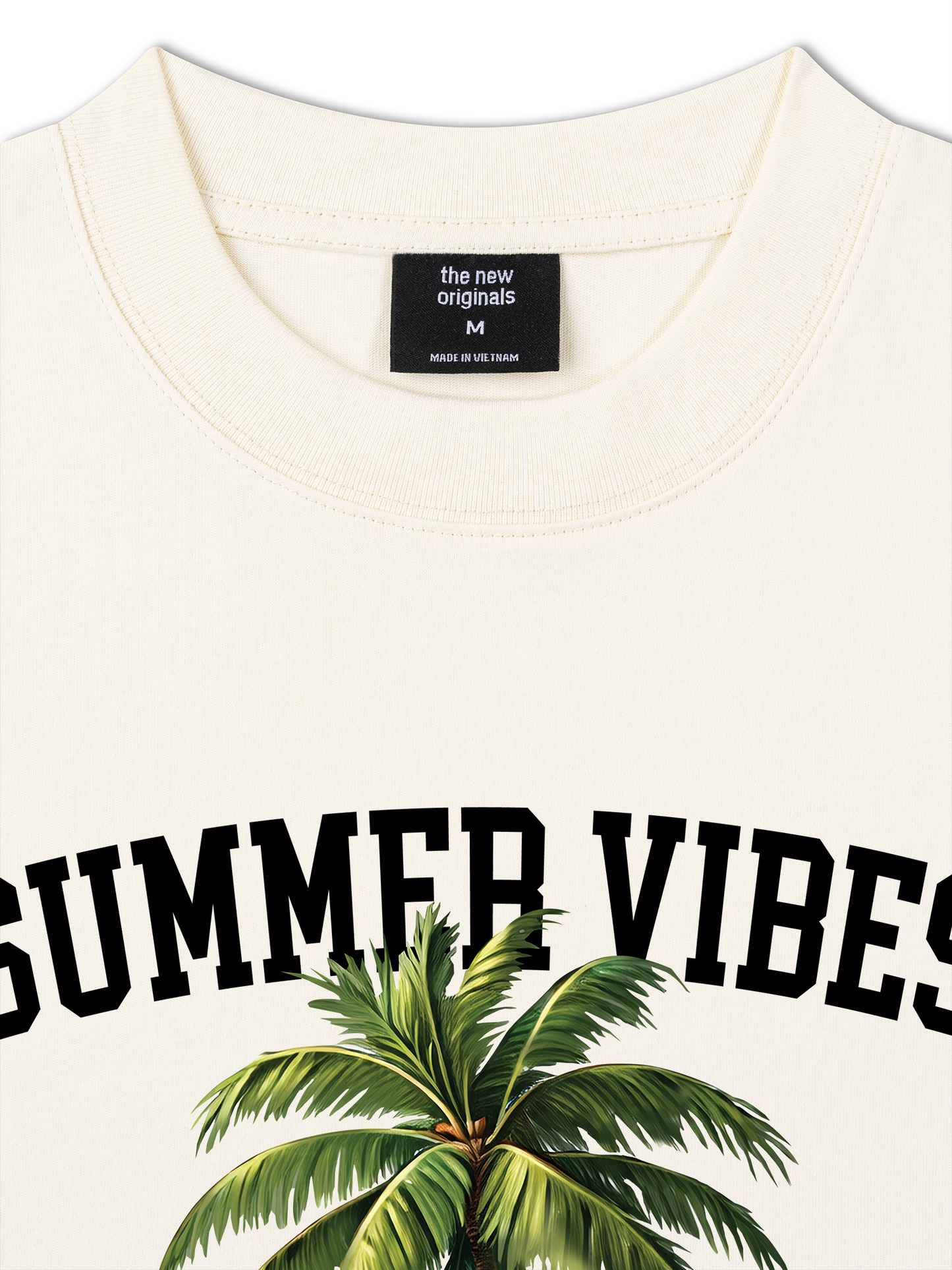 Áo Thun Relaxed Fit Summer Vibes Coconut