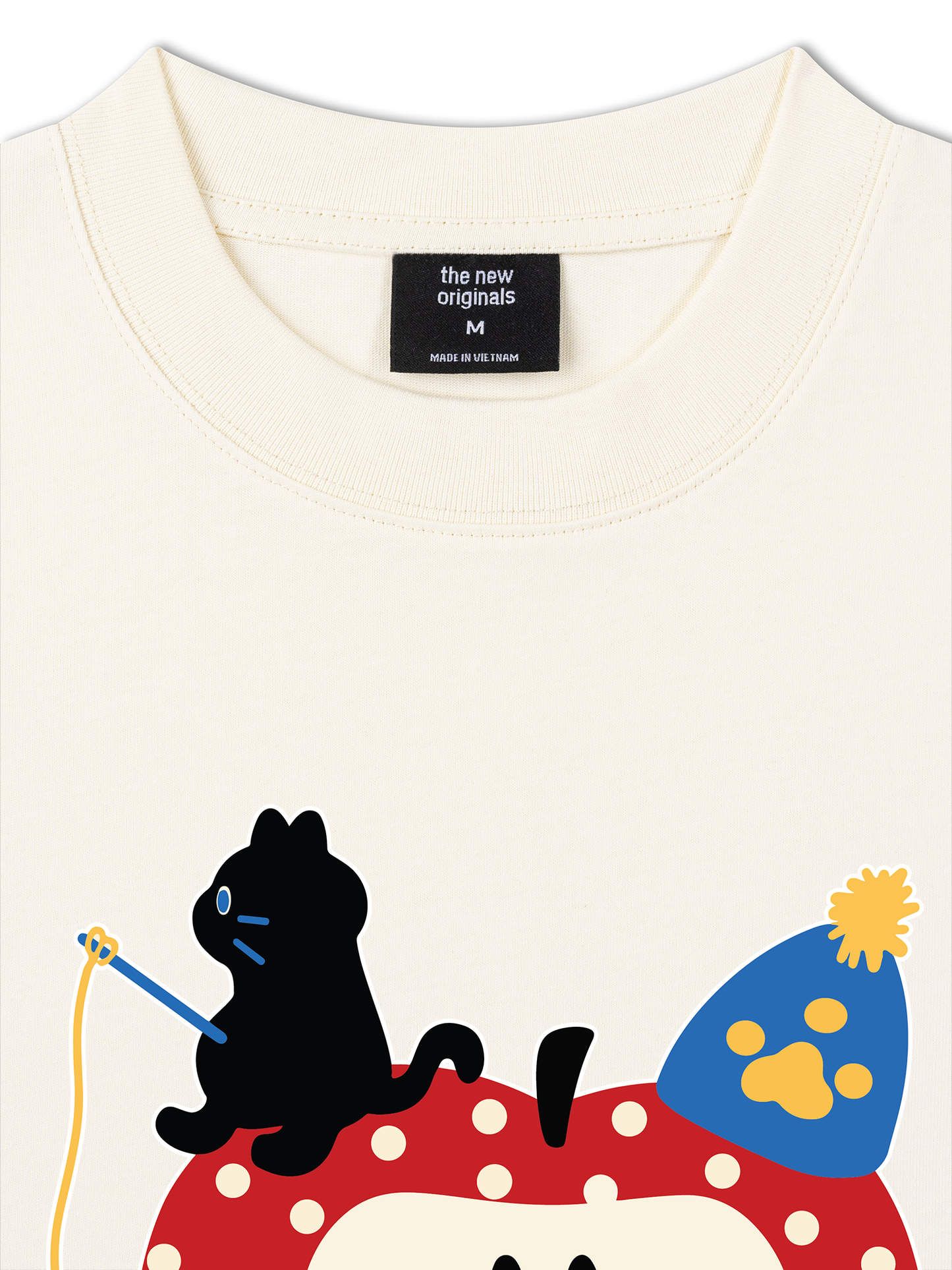 Áo Thun Relaxed Fit Le Petit Pêcheur Meow
