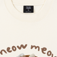 Áo Thun Relaxed Fit Sweet Pastry Meow Meow Bead