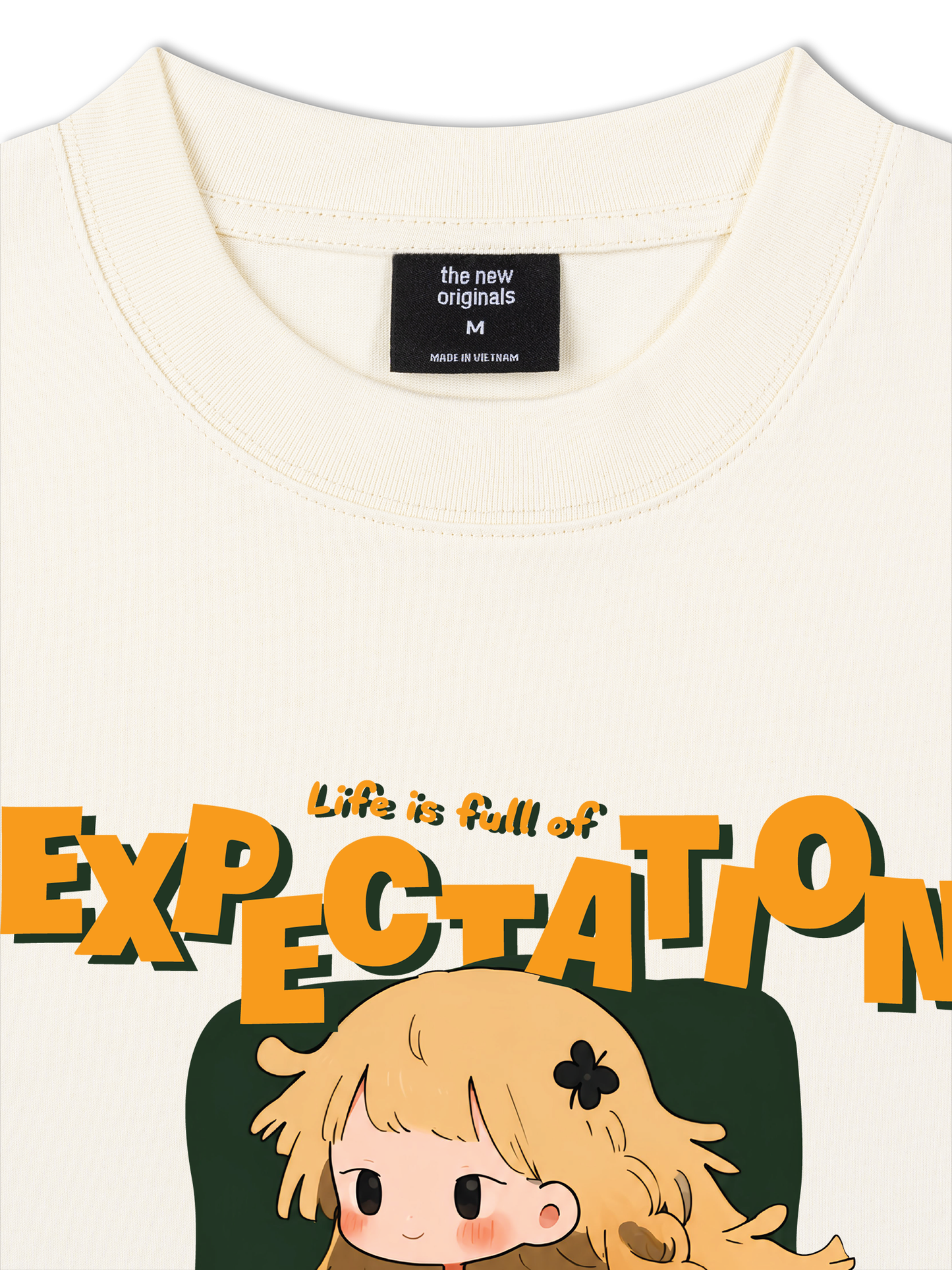 Áo Thun Relaxed Fit Life Is Full Of Expectation