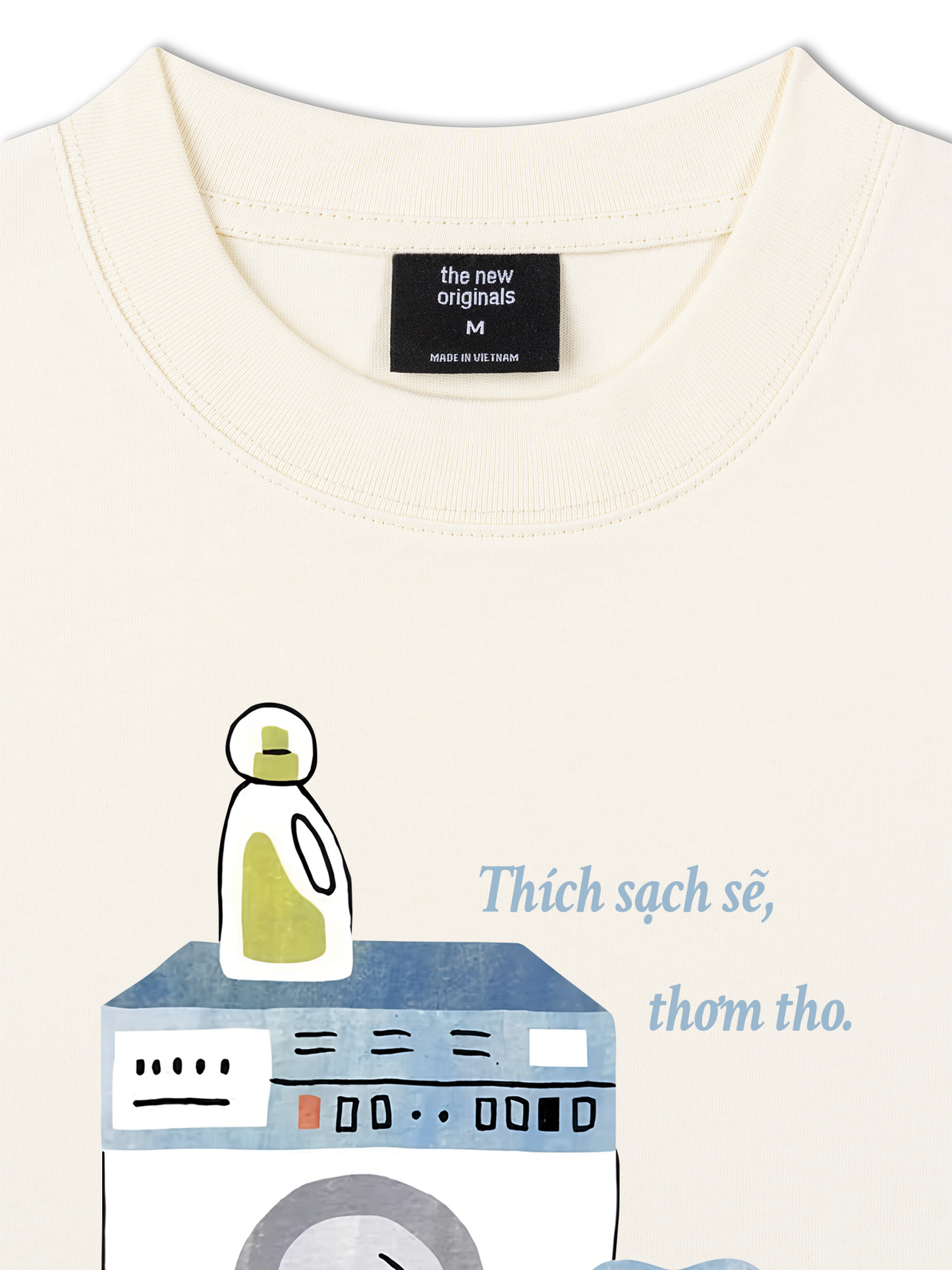 Áo Thun Relaxed Fit Thích Sạch Sẽ Thơm Tho