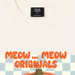 Áo Thun Relaxed Fit Animal Meow Pumpkin