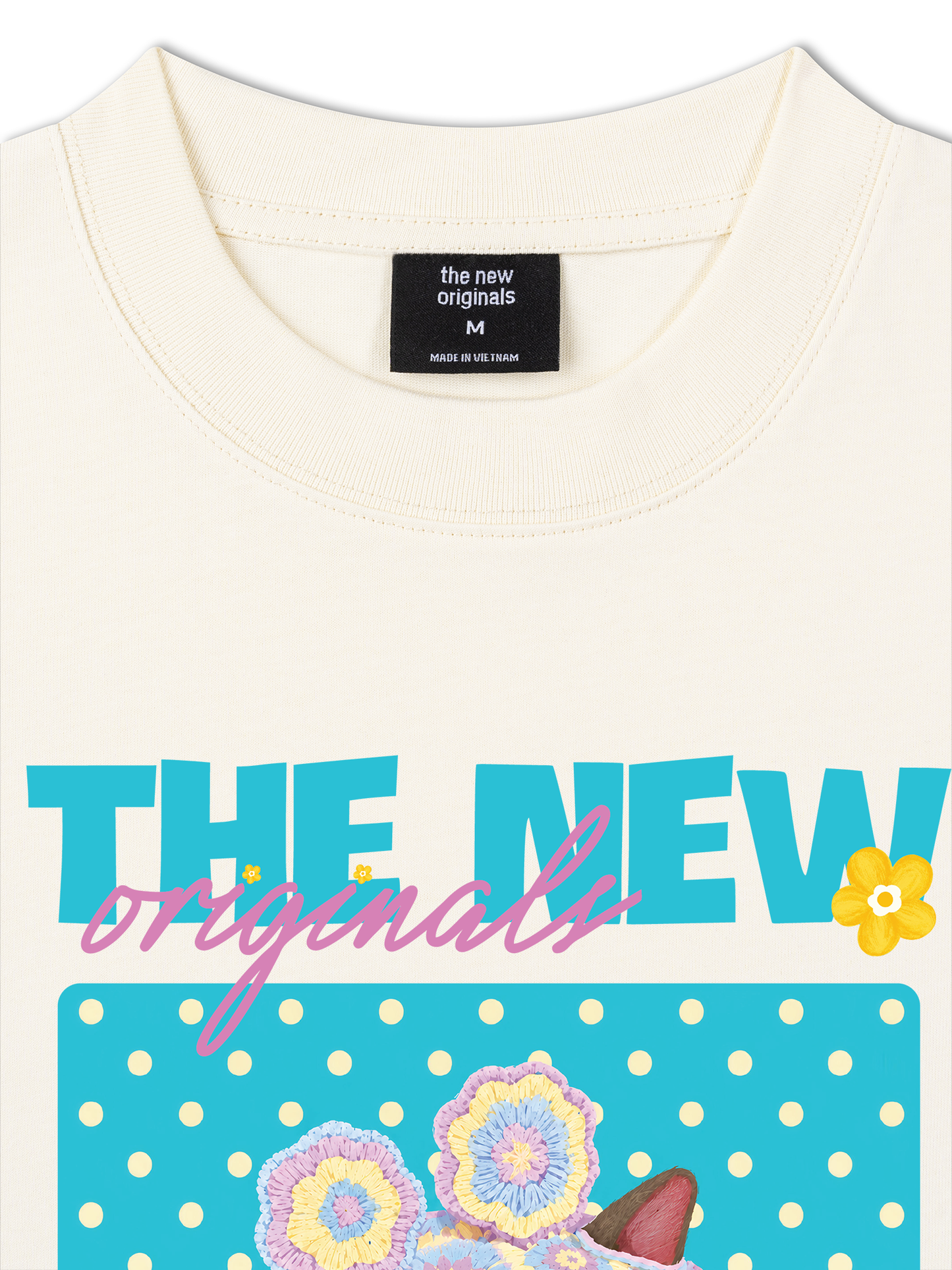 Áo Thun Relaxed Fit Little Mischief Meow