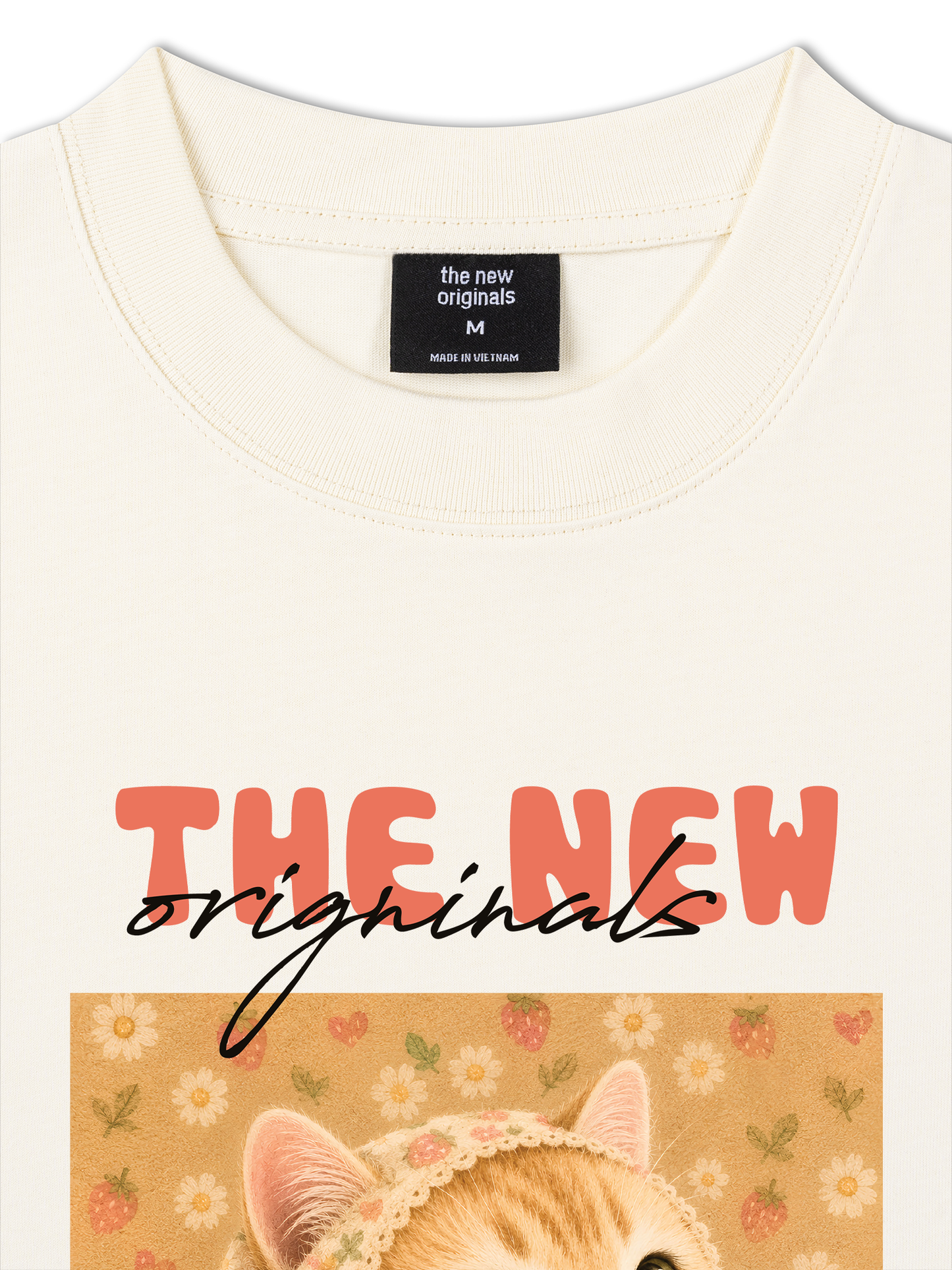 Áo Thun Relaxed Fit Honey Bubble Meow