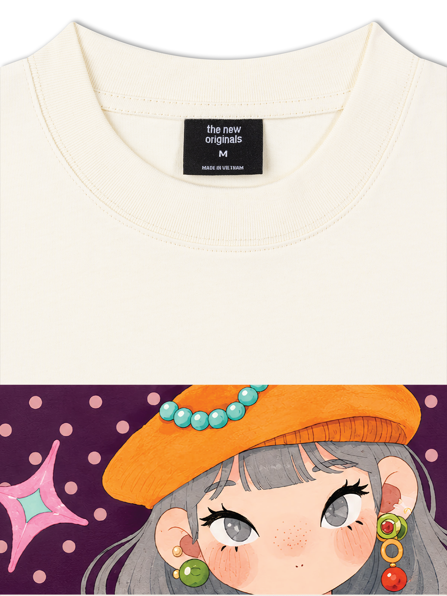 Áo Thun Relaxed Fit Orange Daydream Girl