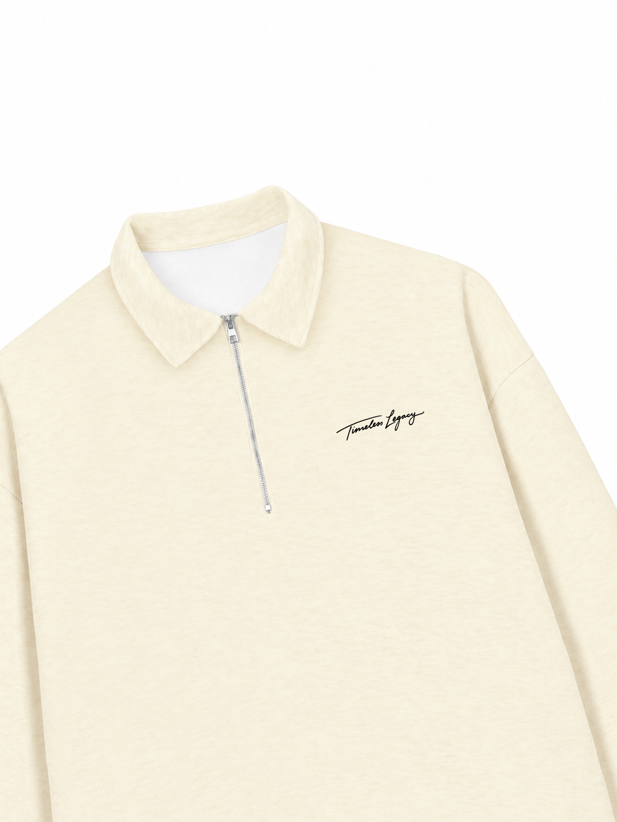 Áo Sweater Polo Nỉ Hai Da Timeless Legacy