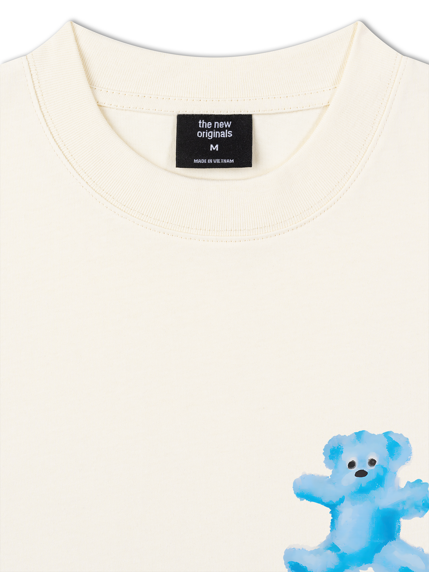 Áo Thun Relaxed Fit  Crayon Three Bear Artwork