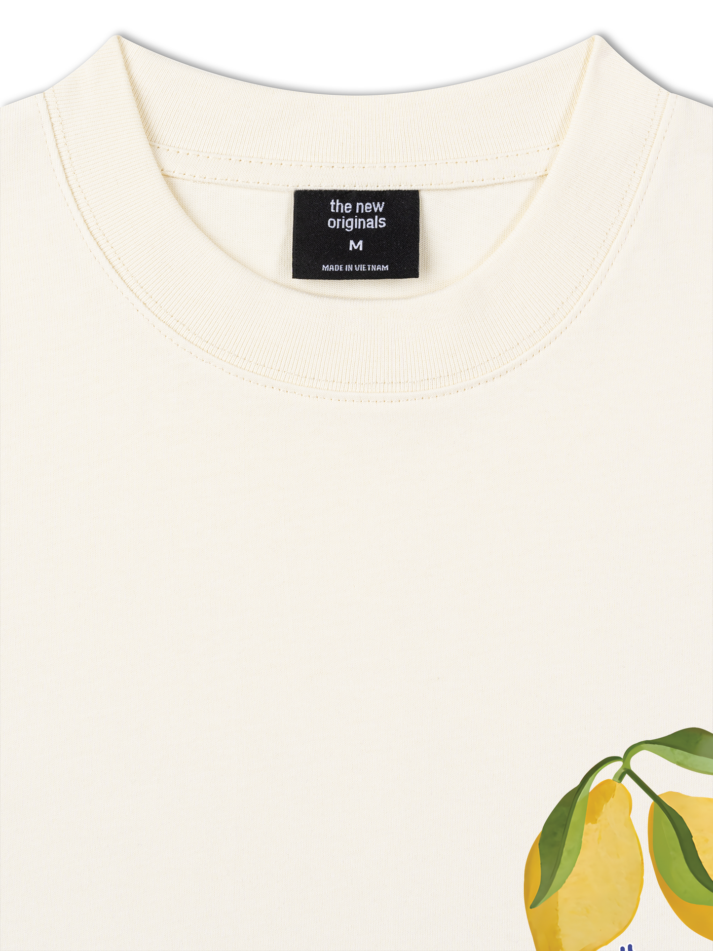 Áo Thun Relaxed Fit Summer Vibes Amalfi Limone