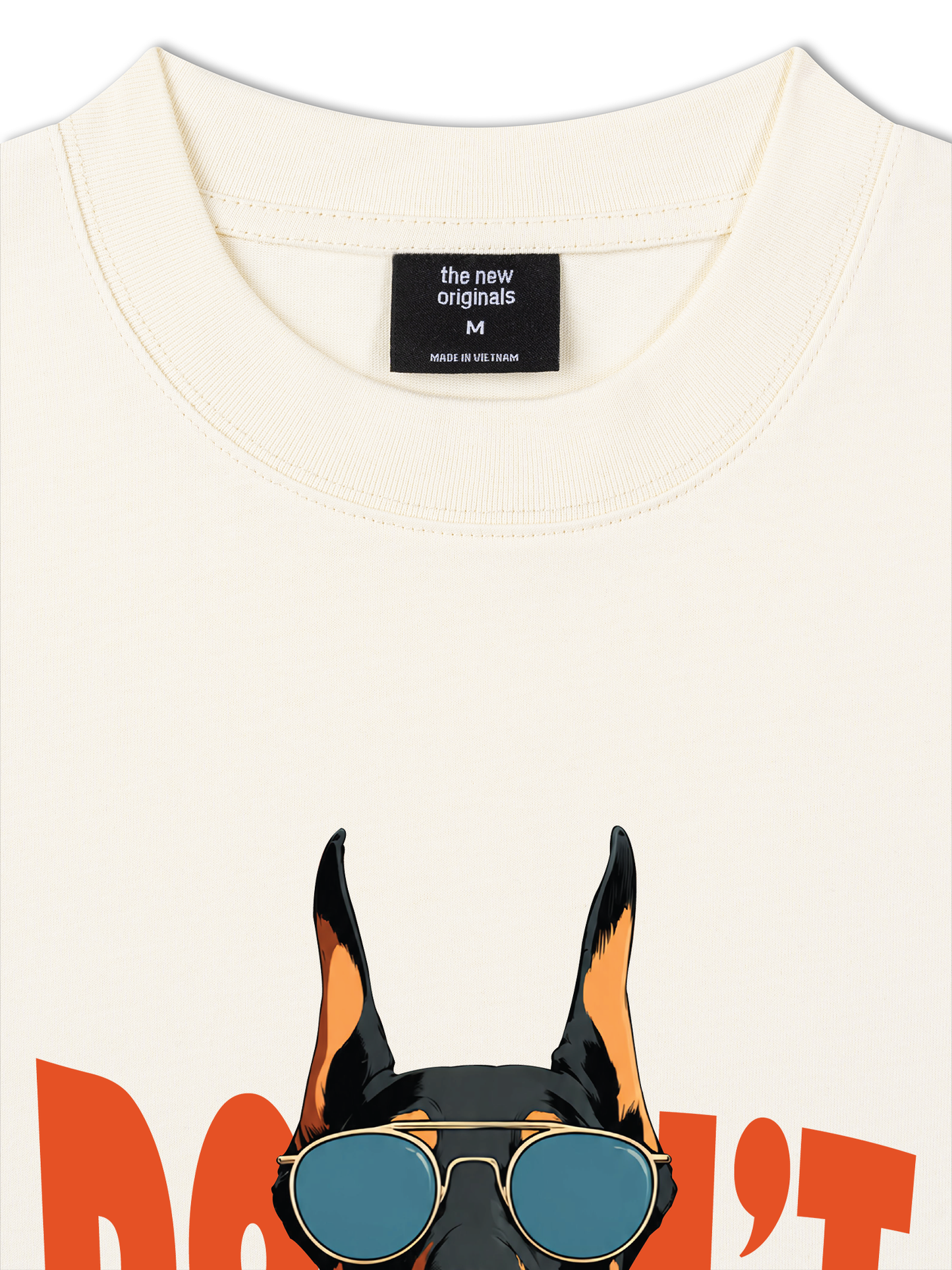 Áo Thun Relaxed Fit Dont't Pet Me