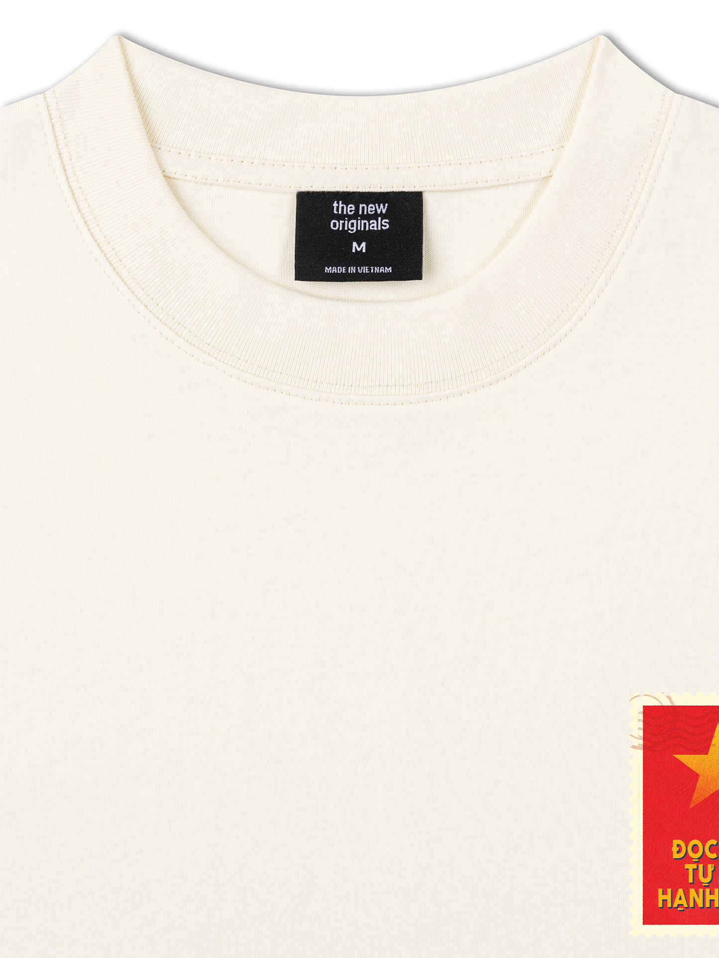 Áo Thun Relaxed Fit Cờ Đỏ Sao Vàng