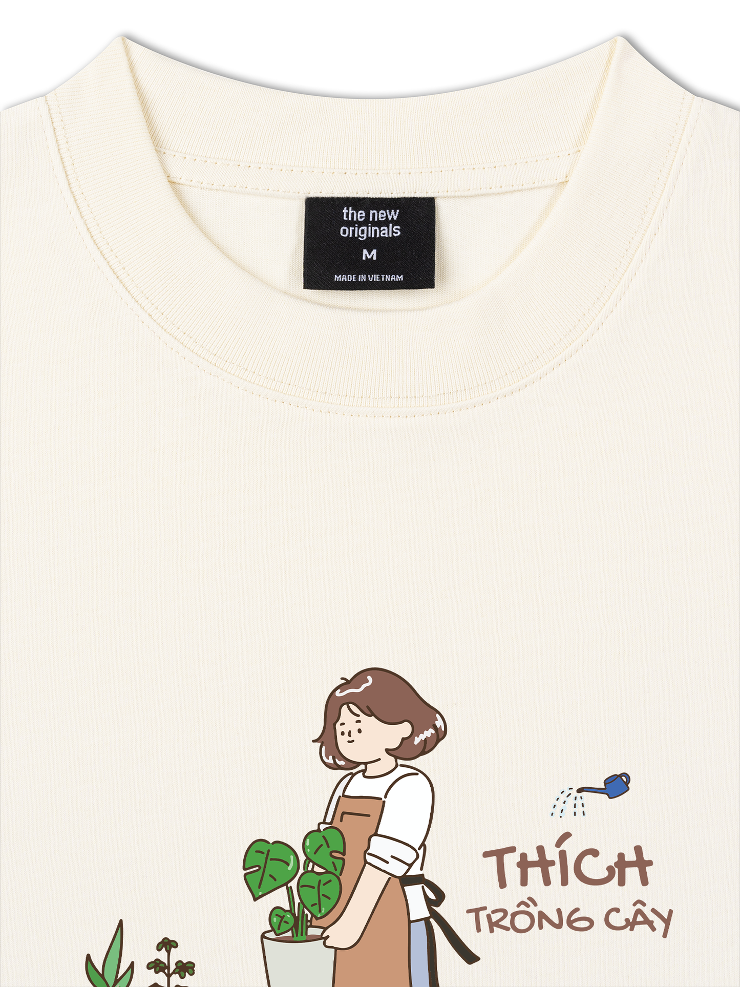 Áo Thun Relaxed Fit Thích Trồng Cây