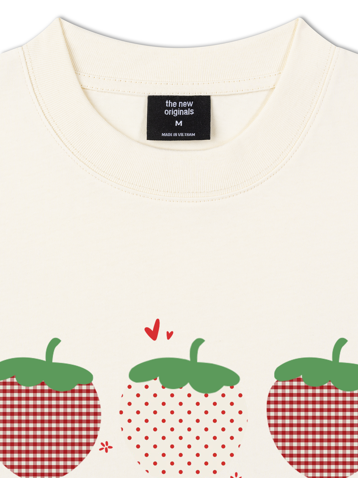 Áo Thun Relaxed Fit Daily Cuties Berry Happy