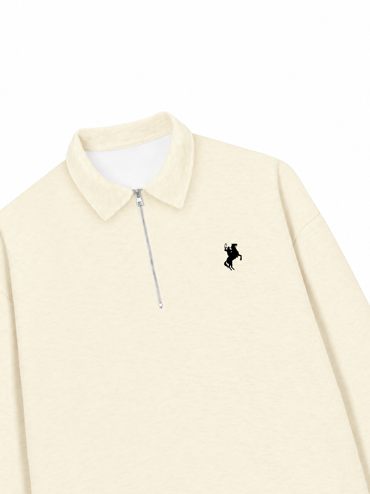Áo Sweater Polo Nỉ Hai Da Cowboy