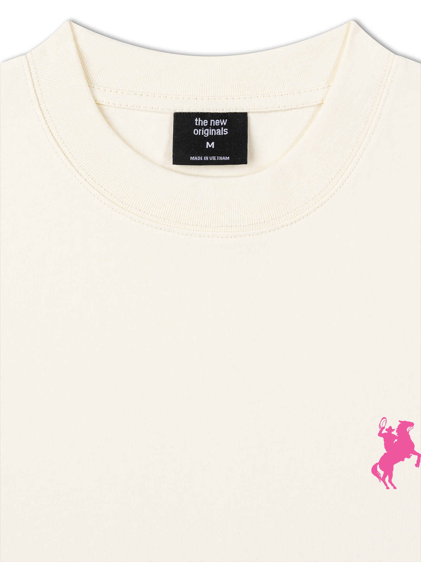 Áo Thun Relaxed Fit  Pink Cowboy