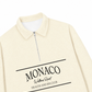 Áo Sweater Polo Nỉ Hai Da MONACO