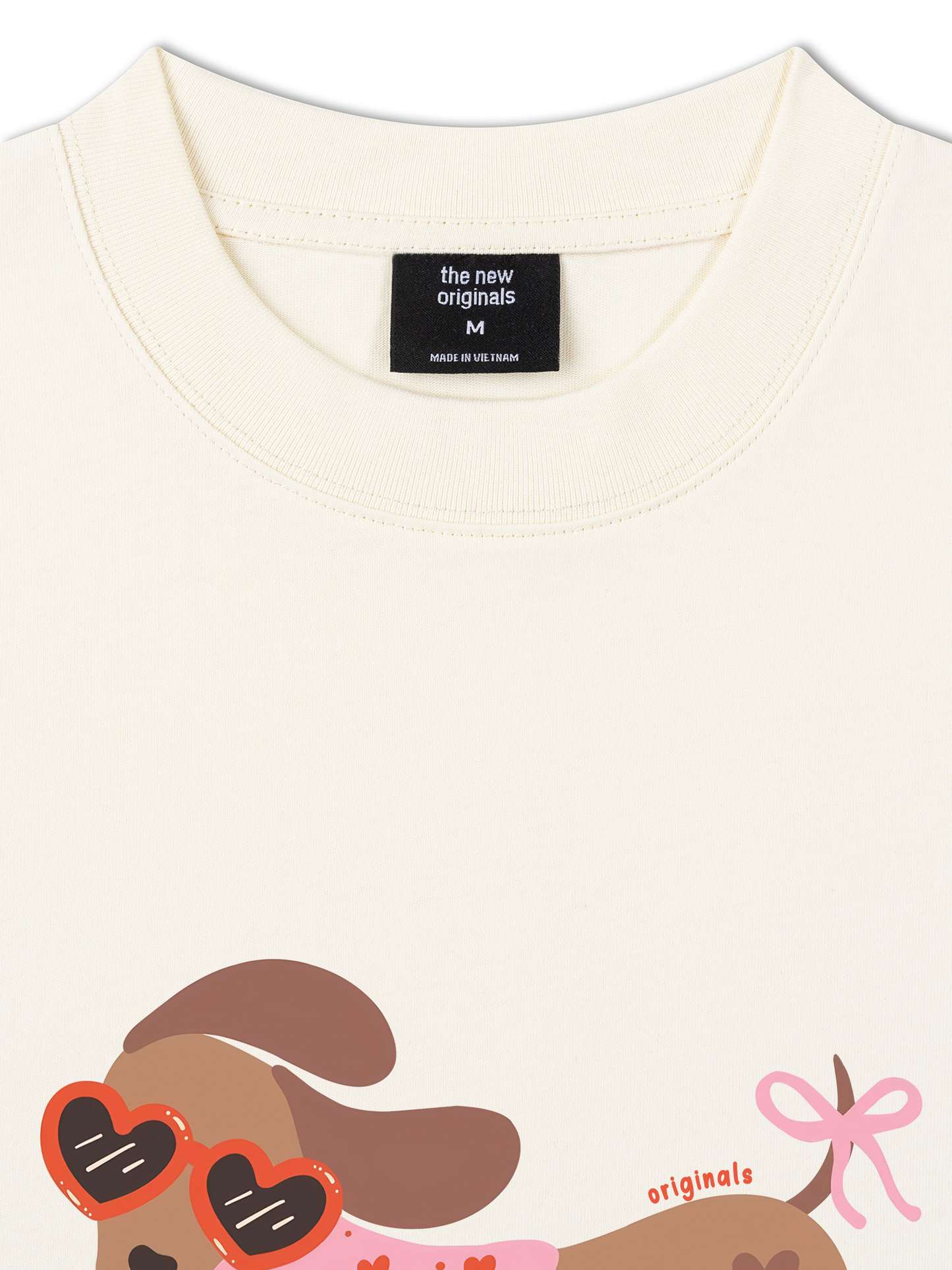Áo Thun Relaxed Fit Animal Mood I Woof You