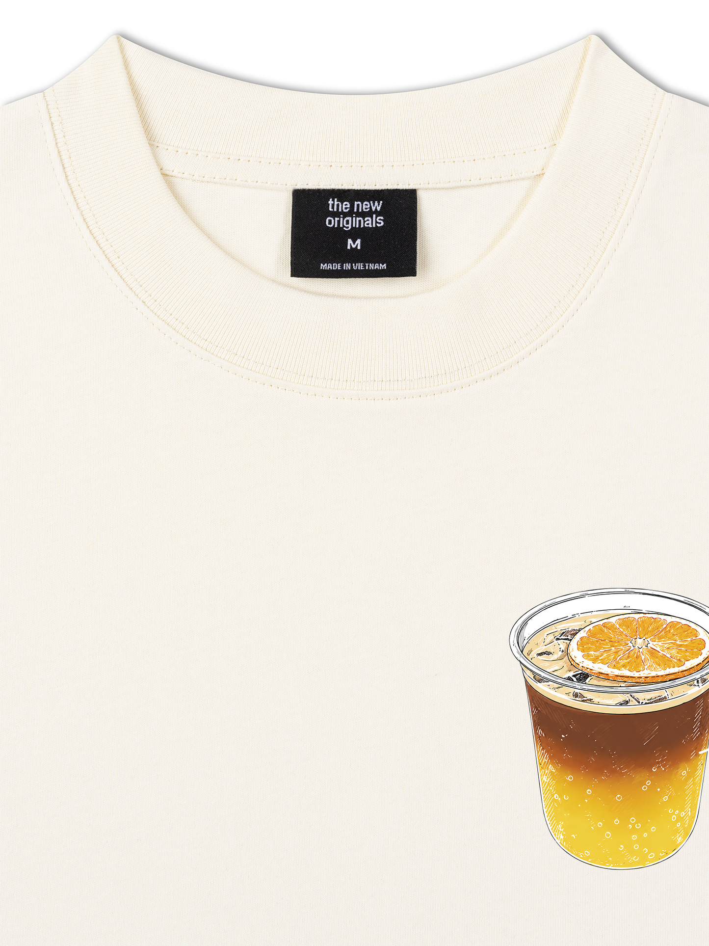 Áo Thun Relaxed Fit Orange Americano