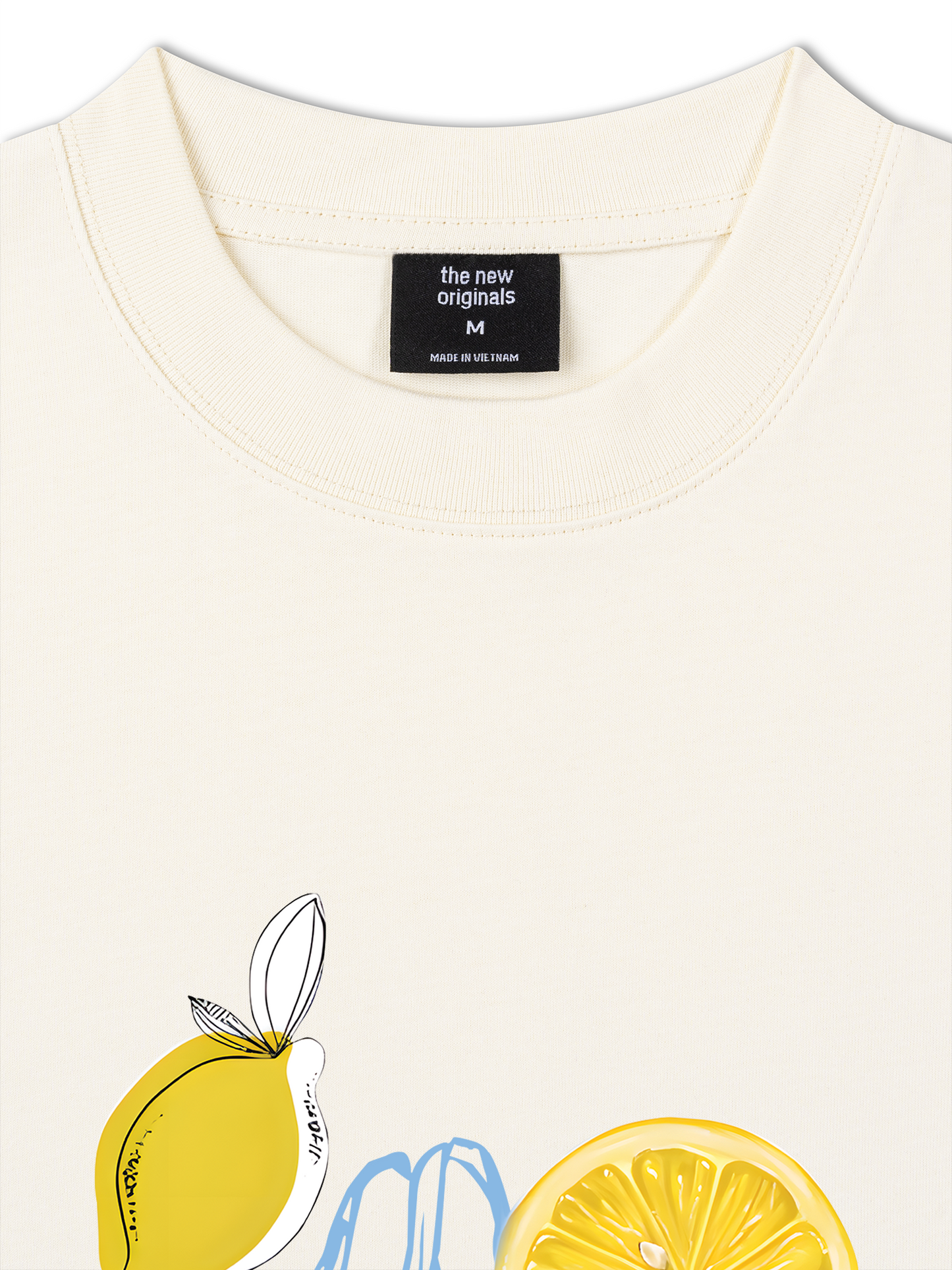 Áo Thun Relaxed Fit Summer Vibes Lemon Shopping