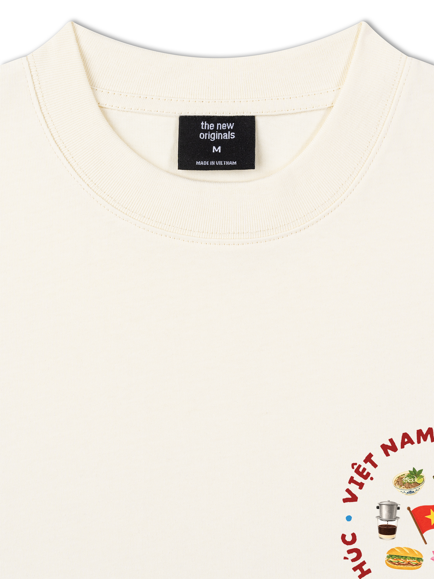 Áo Thun Relaxed Fit Độc Lập Tự Do Hạnh Phúc