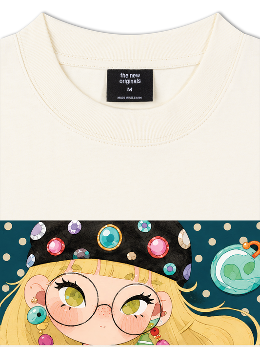 Áo Thun Relaxed Fit Gemstone Dreams Girl