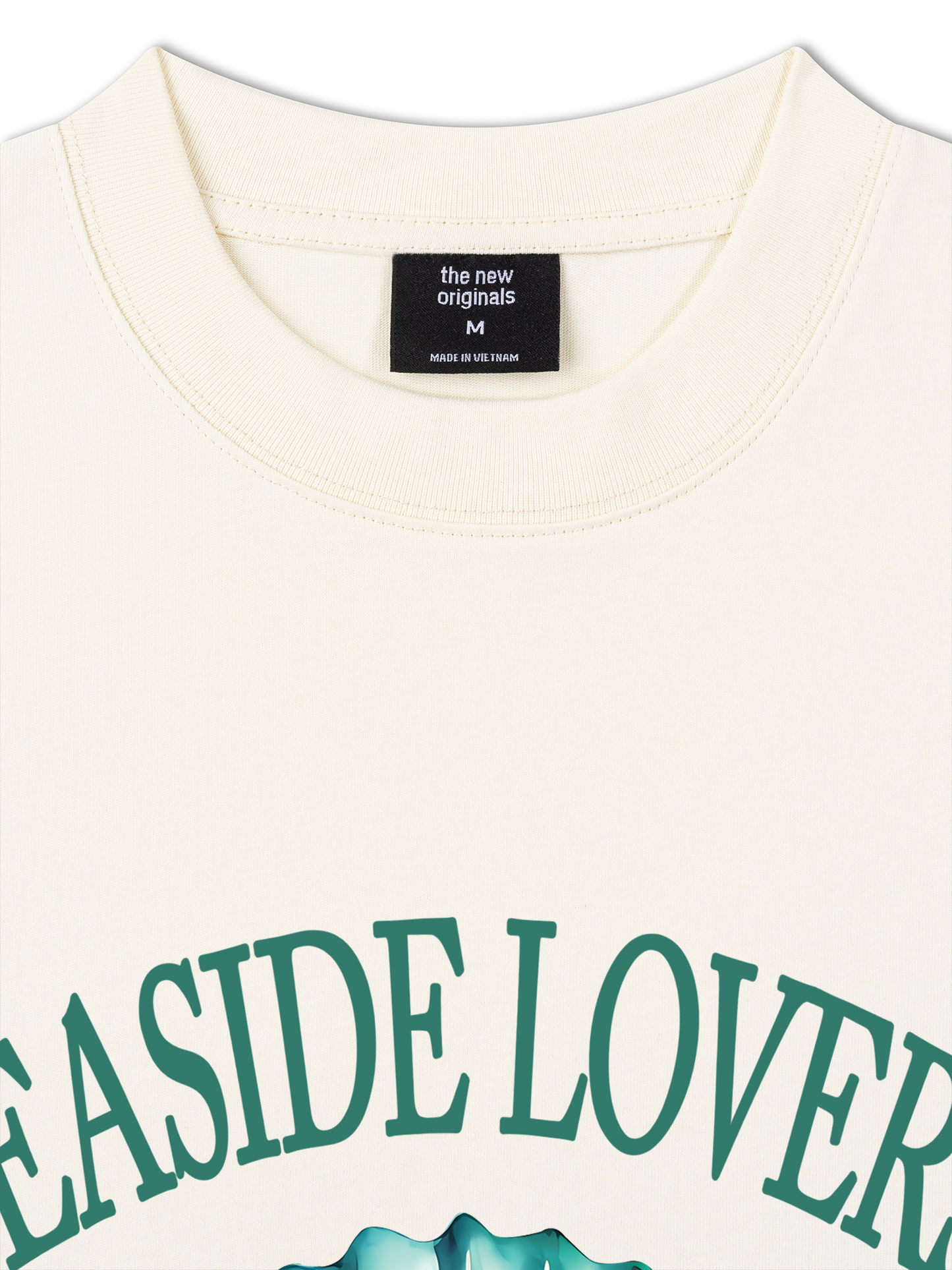 Áo Thun Relaxed Fit Ocean Seaside Love Green