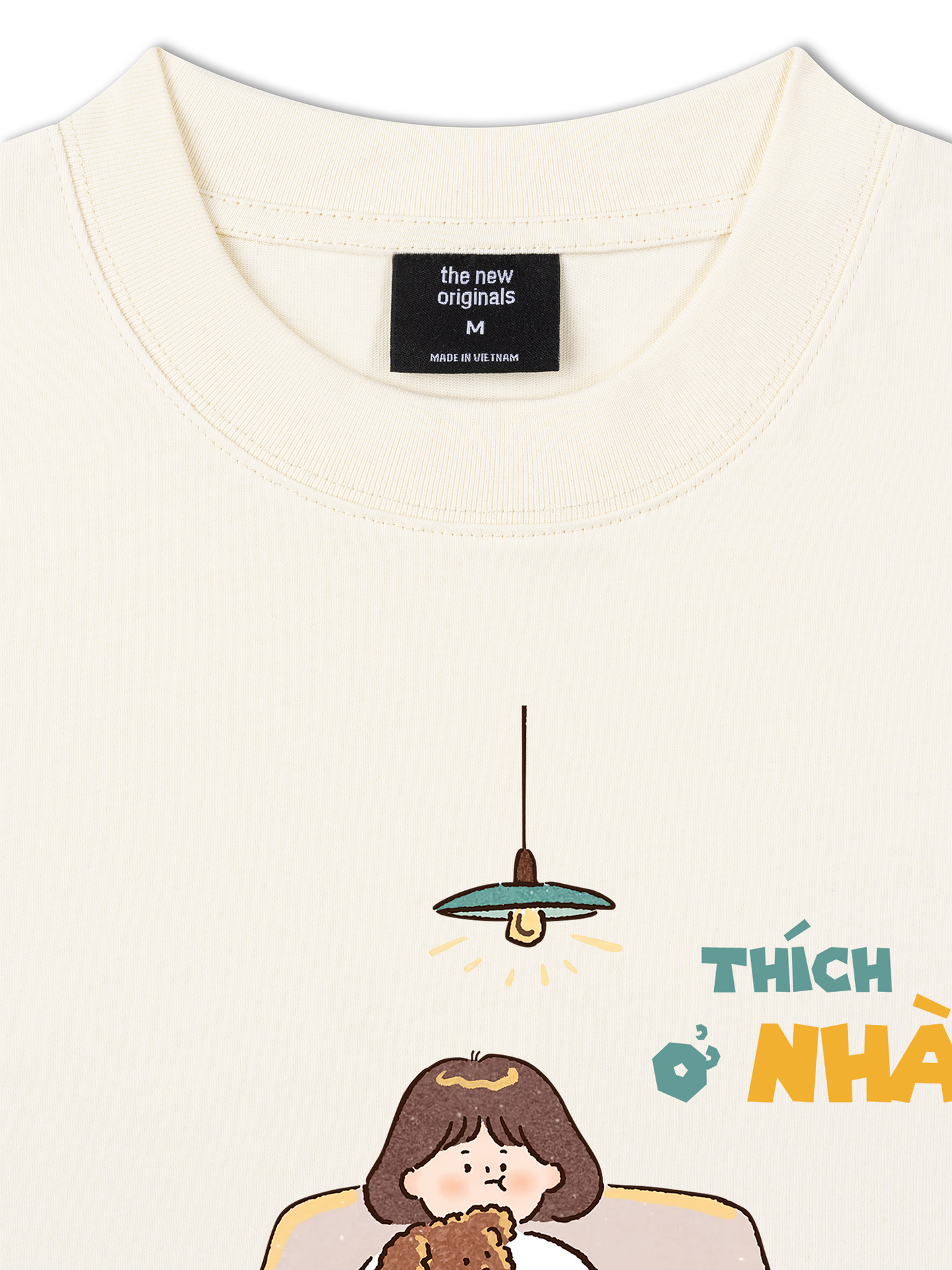 Áo Thun Relaxed Fit Thích Ở Nhà 2