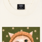 Áo Thun Relaxed Fit Green Fish Meow trước