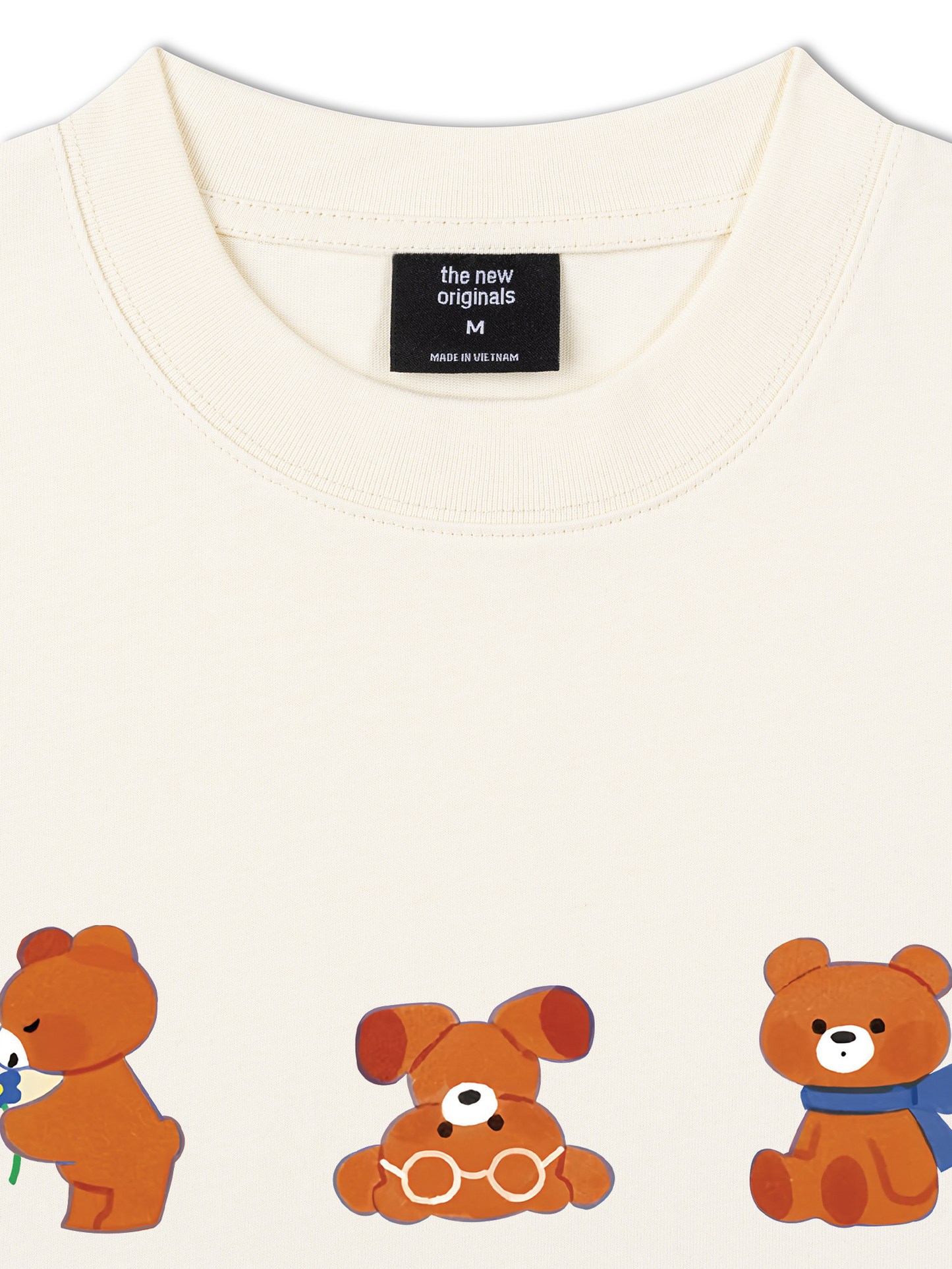 Áo Thun Relaxed Fit Teddy Land Teddy Chill Day