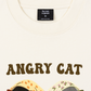 Áo Thun Relaxed Fit Angry Cat