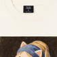 Áo Thun Relaxed Fit Cat with a Pearl Earring