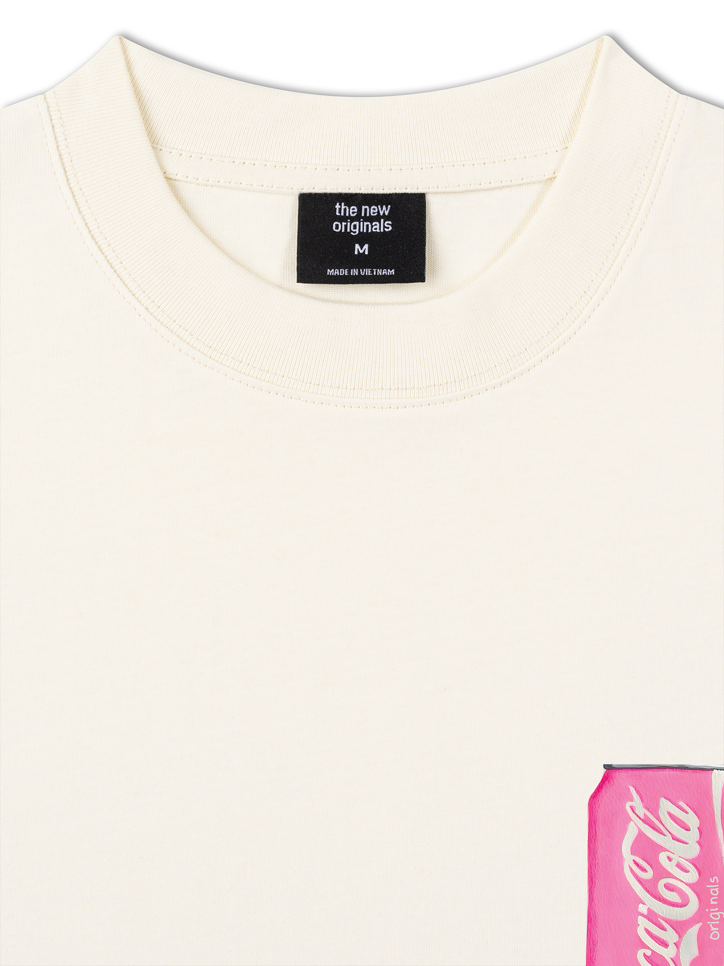 Áo Thun Relaxed Fit Summer Vibes Pink Coca Cola