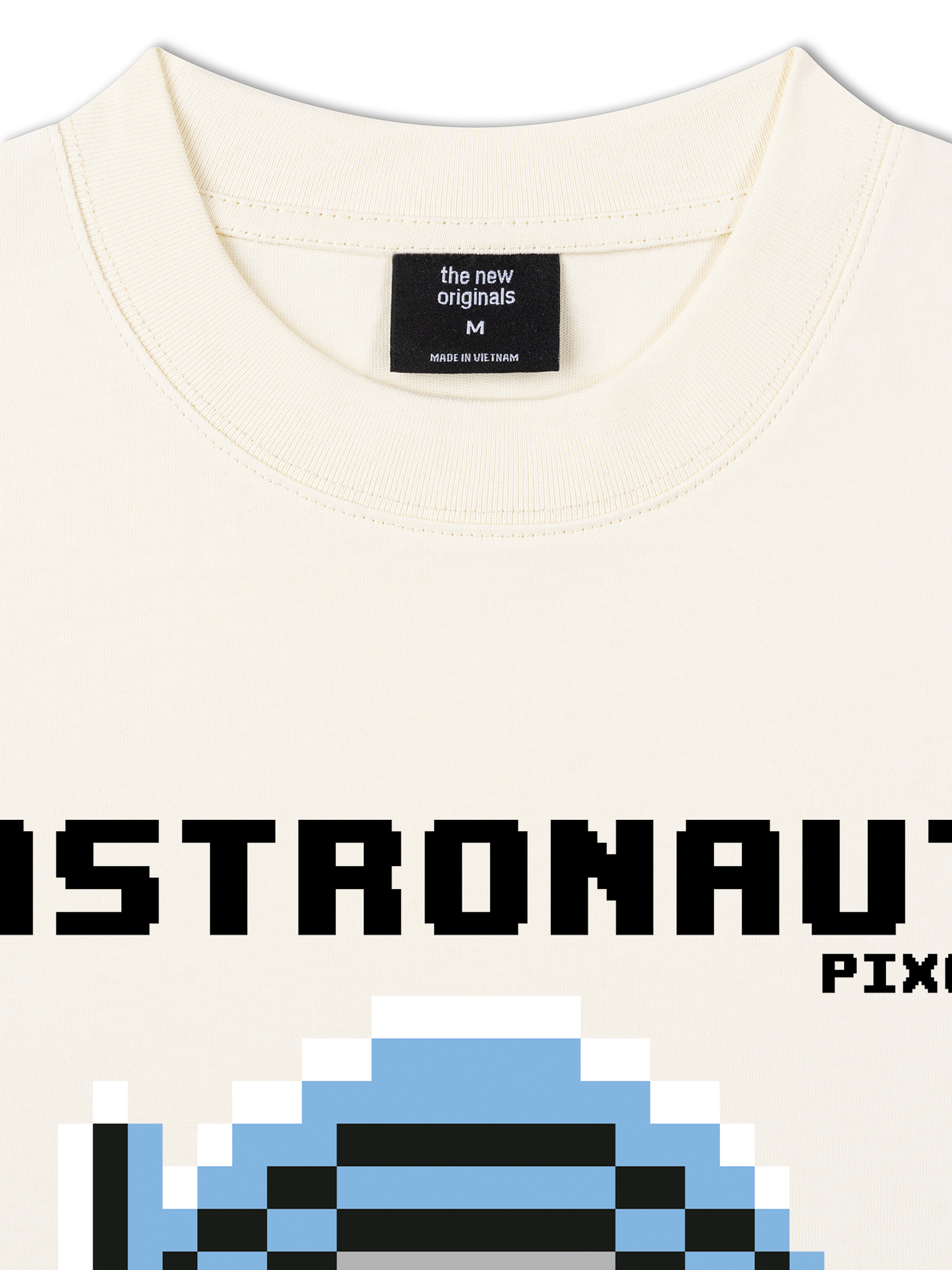 Áo Thun Relaxed Fit Pixel Universe Astronaut