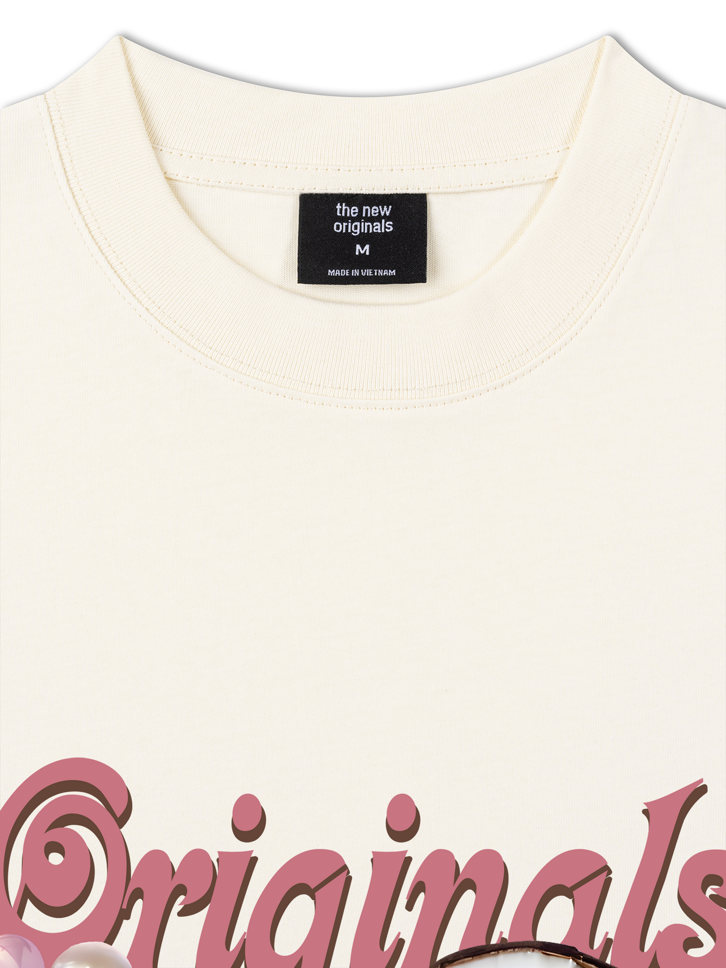Áo Thun Relaxed Fit Summer Vibes Pink Girl Beachy