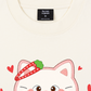 Áo Thun Relaxed Fit Cute Cat