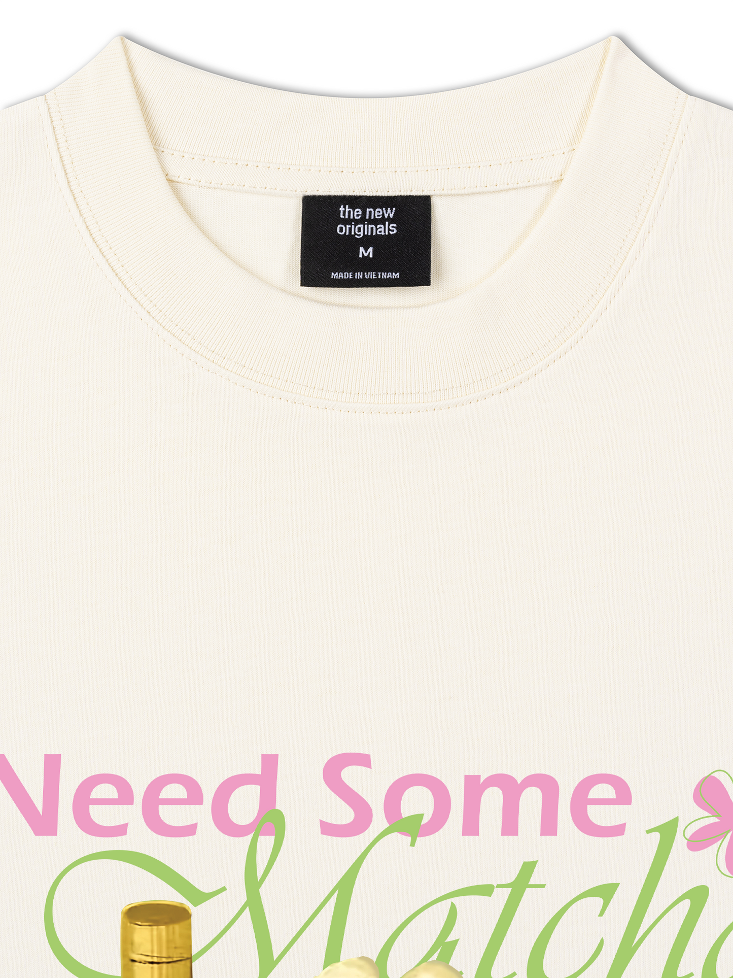 Áo Thun Relaxed Fit Drink Collection I Need Some Matcha