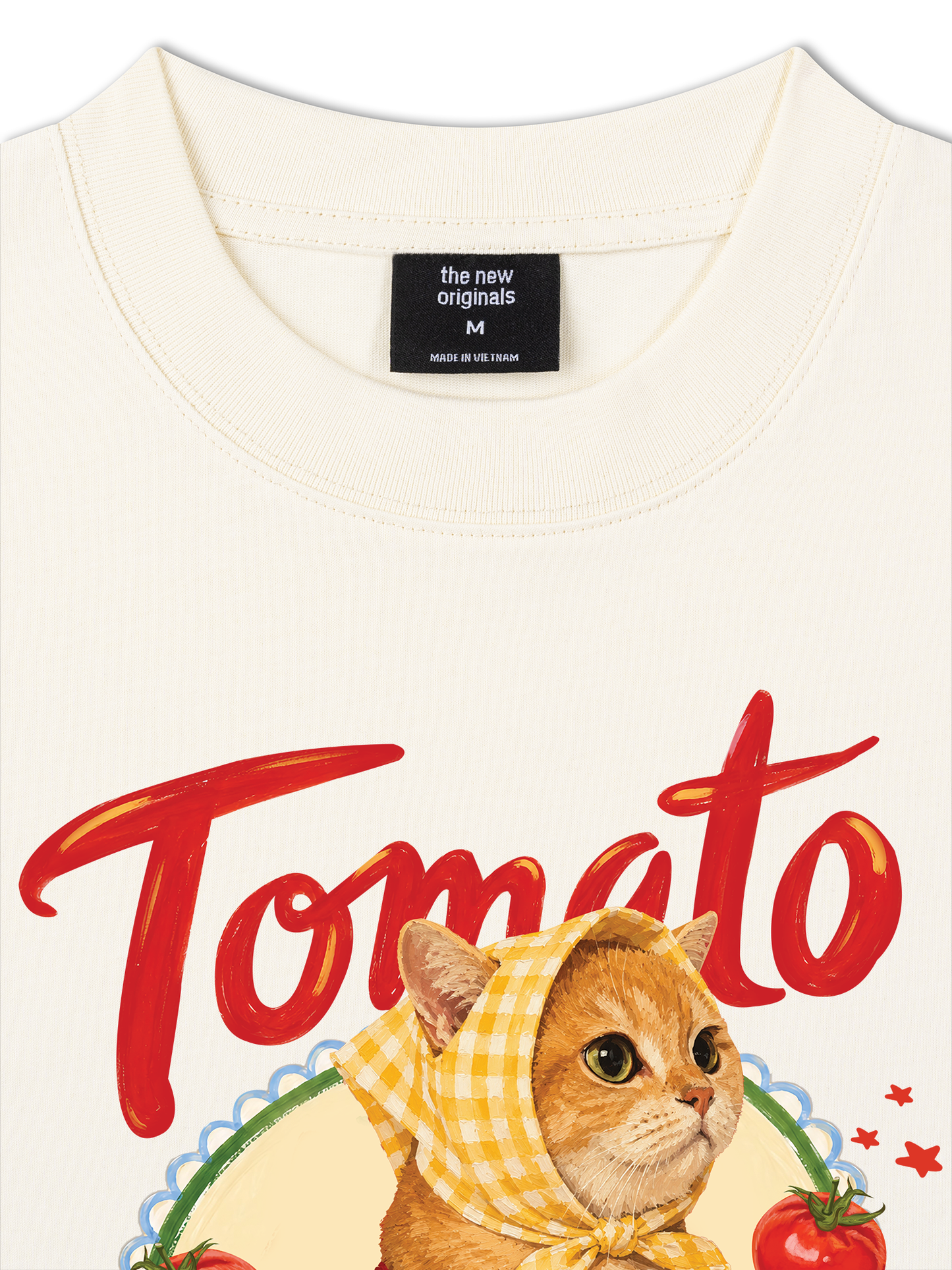 Áo Thun Relaxed Fit Tomato Meow