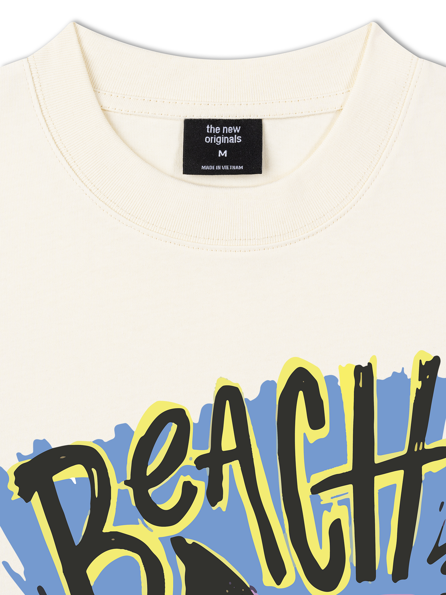 Áo Thun Relaxed Fit Ocean Beach Vibes Shark