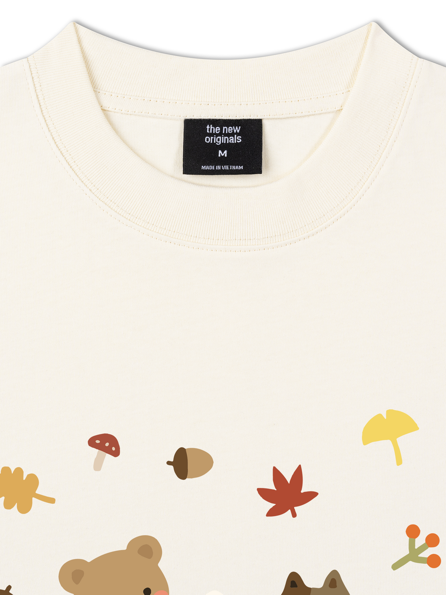 Áo Thun Relaxed Fit Autumn Vibes Autumn Leaves